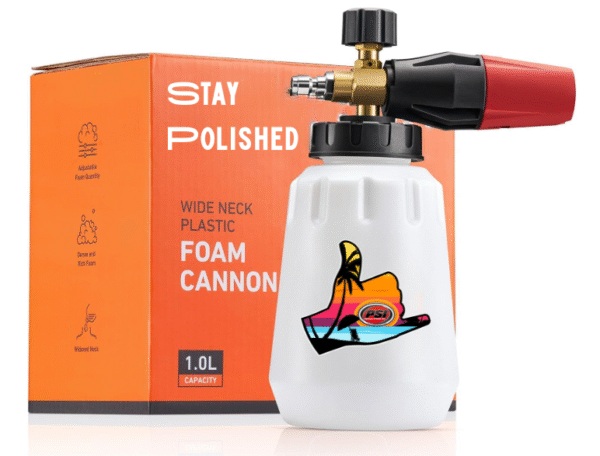 Stay-Polished.png FOAM CANNON GUN WITH HOSE NOZZLE & 32OZ BOTTLE
